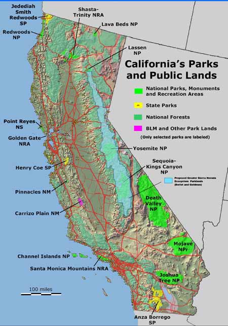 Proposed Sierra Parks Sytem